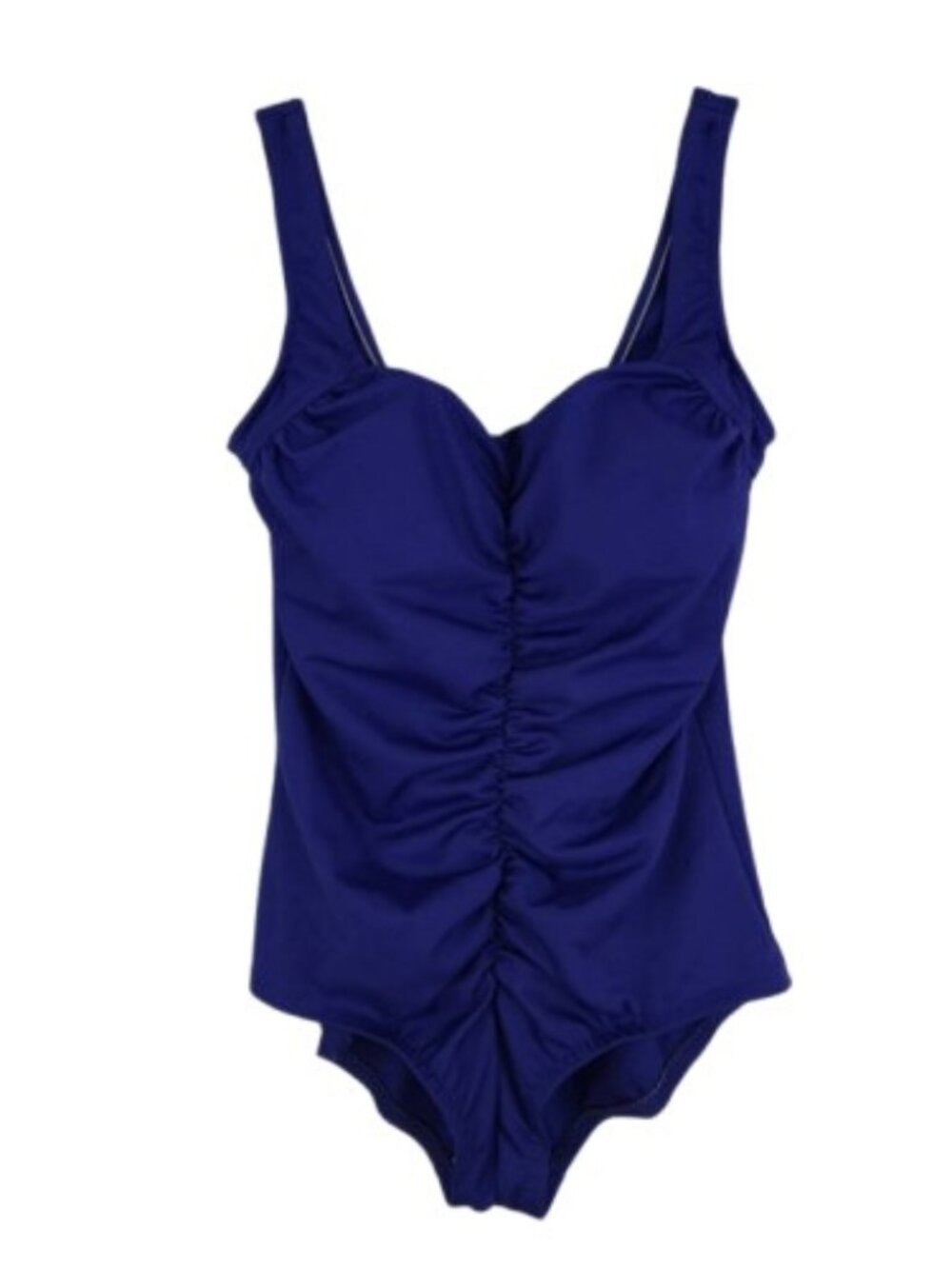 Maxine Purple One Piece Swimsuit 18W Tummy Control Ruched